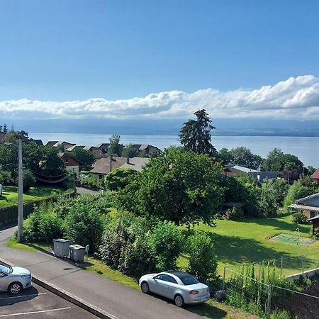Appart Cosy Avec Vue Sur Le Lac Leman Эвиан-ле-Бен Экстерьер фото